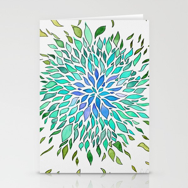 Cool Petal Party Stationery Cards