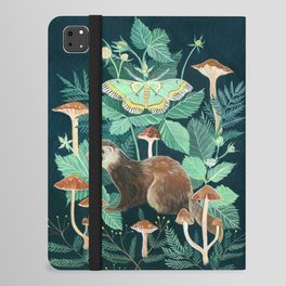 Ferret and Moth iPad Folio Case