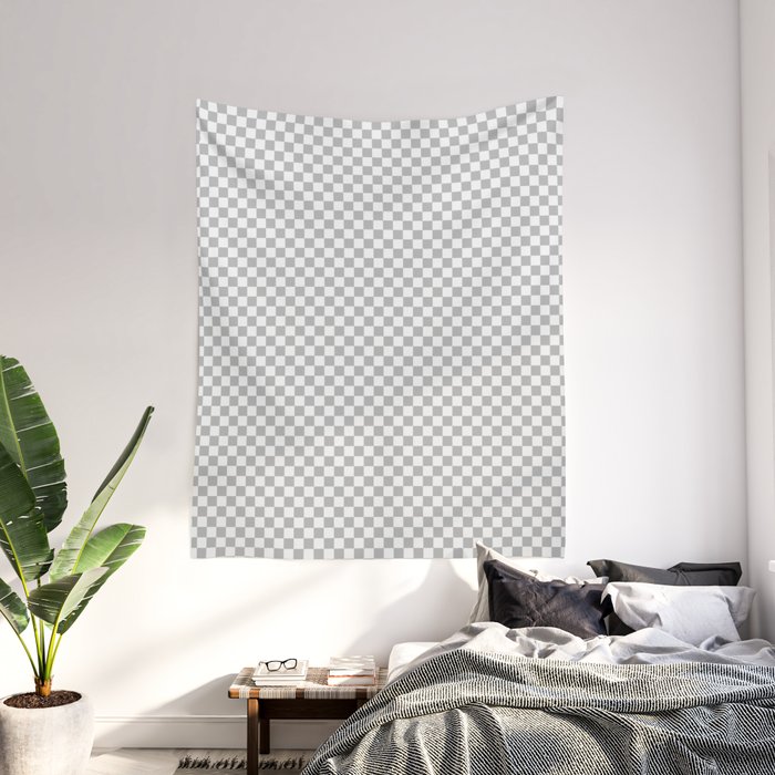 Pixel grid // blank canvas // gray checkers // png // dpi // ppi Duffle Bag  by GiGi