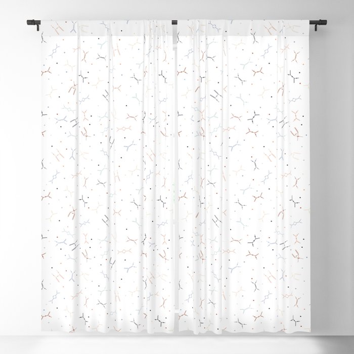 Ditzy Feynman diagrams and Particles on White Blackout Curtain