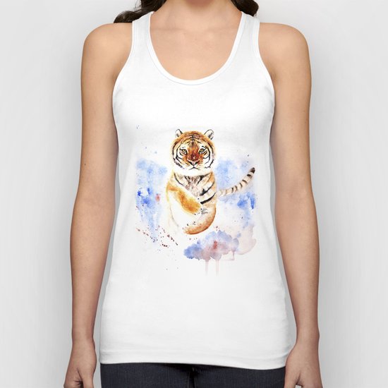 Tiger Unisex Tank Top