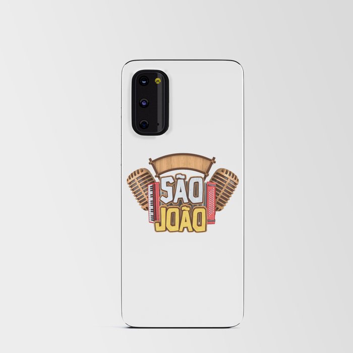 Celebrate São João in style with this festive t-shirt design!  Android Card Case