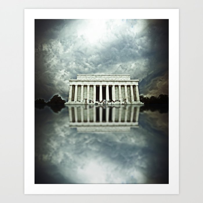 Lincoln Memorial Reflection Art Print