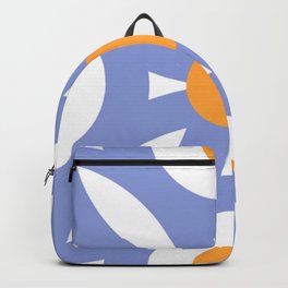 Blue Tile Backpack | Beach, Allages, Office, Tile, Sisters, Doorm, Pattern, Classic, Sorority, Unisex 