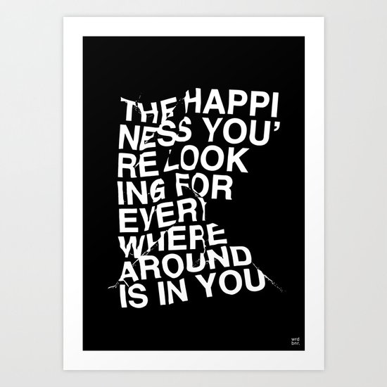 IN YOU Art Print