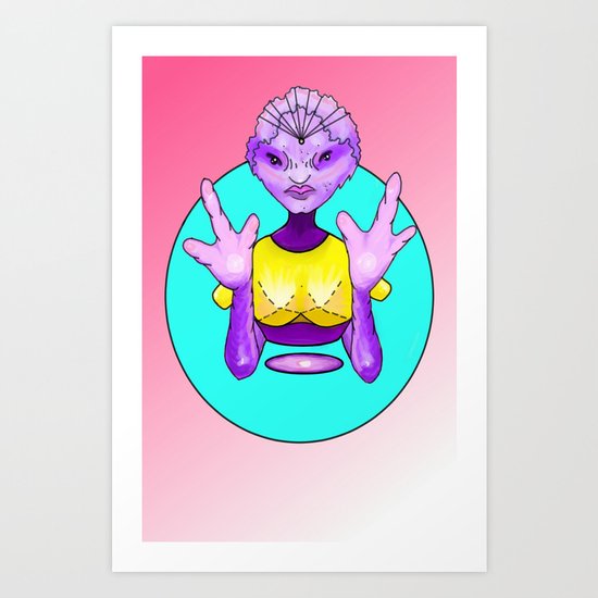 Zora Art Print