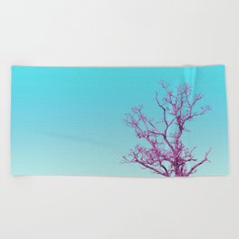 tree Beach Towel