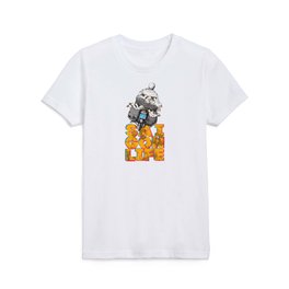 Duck On Bike / Saigon Life No.1 Kids T Shirt