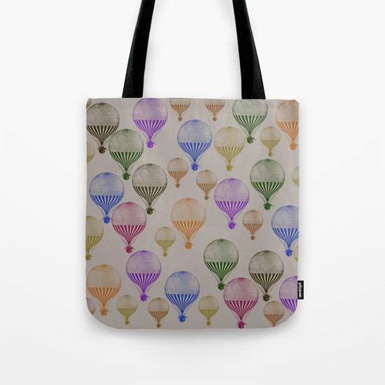 Colorful Hot Air Balloons Tote Bag
