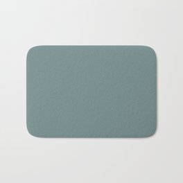 Cool Tropical Blue-Green Solid Color Pairs To Benjamin Moore Aegean Teal 2136-40 2021 Color of the Year Bath Mat