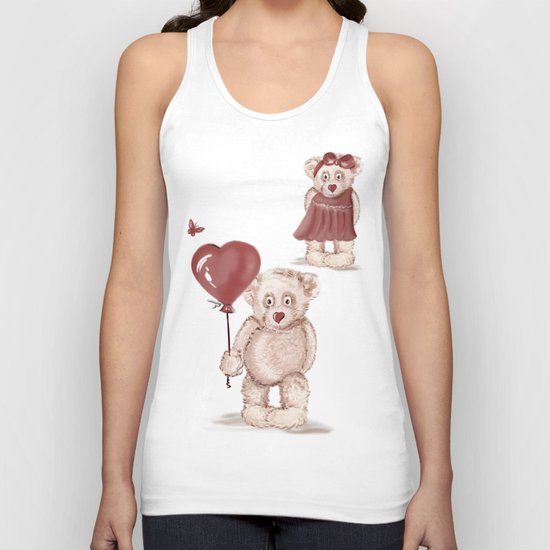 Love is in the air Unisex Tank Top
