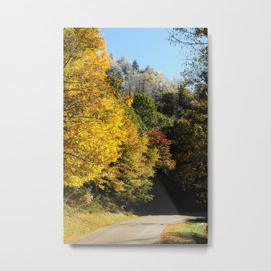 Down this road Metal Print