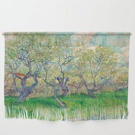 Orchard in Blossom, 1889 by Vincent van Gogh Wall Hanging