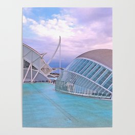 Parque das Artes e Ciencias. Valencia Poster