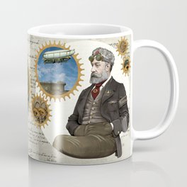 Jules Verne, a Steampunk vision Coffee Mug
