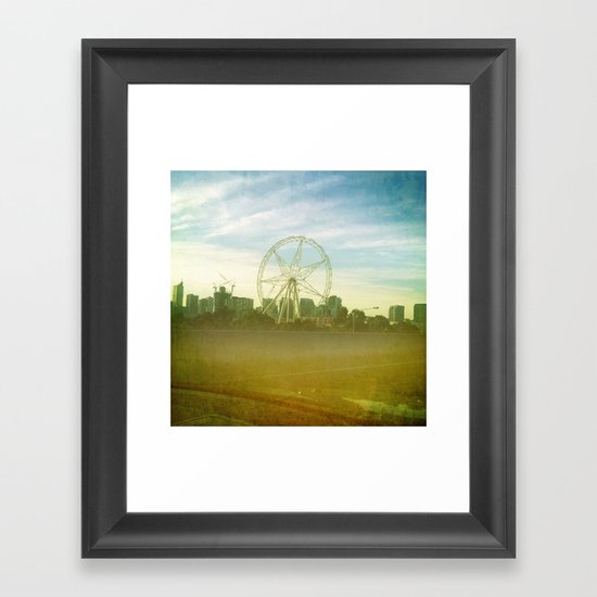 the loop Framed Art Print