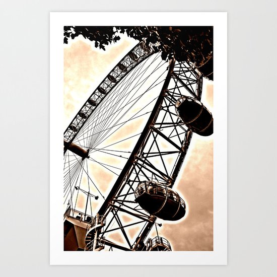 London eye 2 Art Print