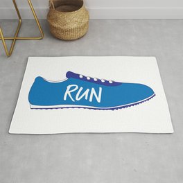 Running Shoes Rug