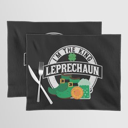 I'm The King Leprechaun St Patrick's Day Placemat