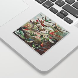 Vintage Audubon Poster Sticker