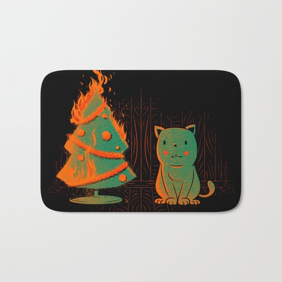 Xmas Miracle Bath Mat