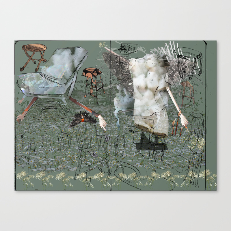 Dionysus And Apollo Canvas Print By Samlevson Society6