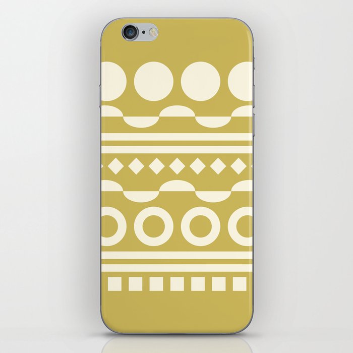 Patterned shape line collection 14 iPhone Skin