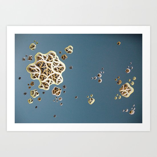 Drag-a-Diddle Cirrhosis Art Print