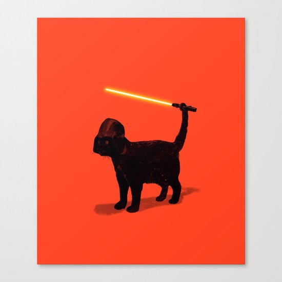 Cat Vader Canvas Print