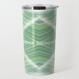 Abstract seamless background. Many wavy lines creating a repeating pattern Travel Mug