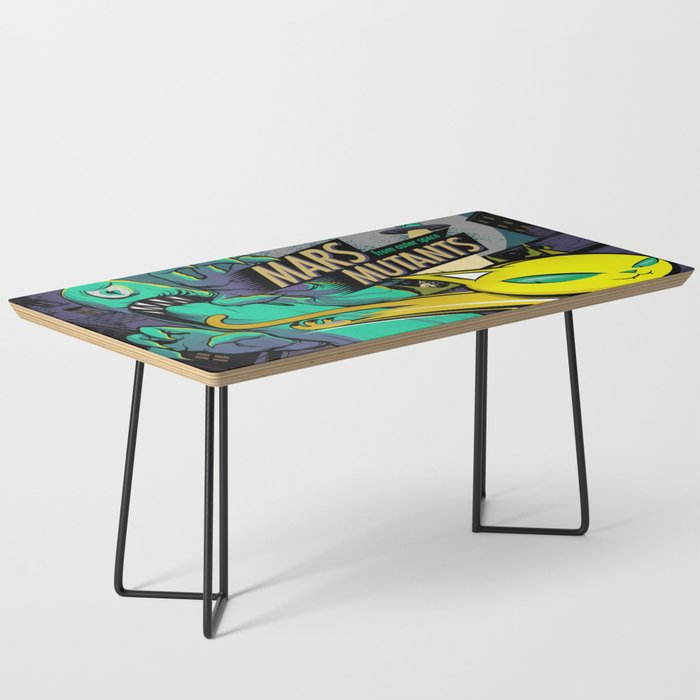 Illustration Posters Coffee Table