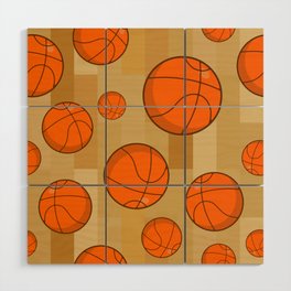 Basketball Wood Wall Art