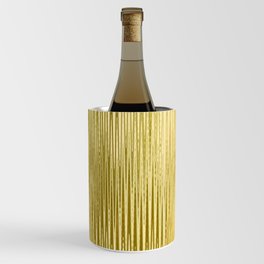 Gold Foil Abstract Design Wine Chiller
