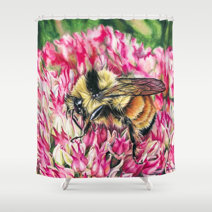 Bee Shower Curtain