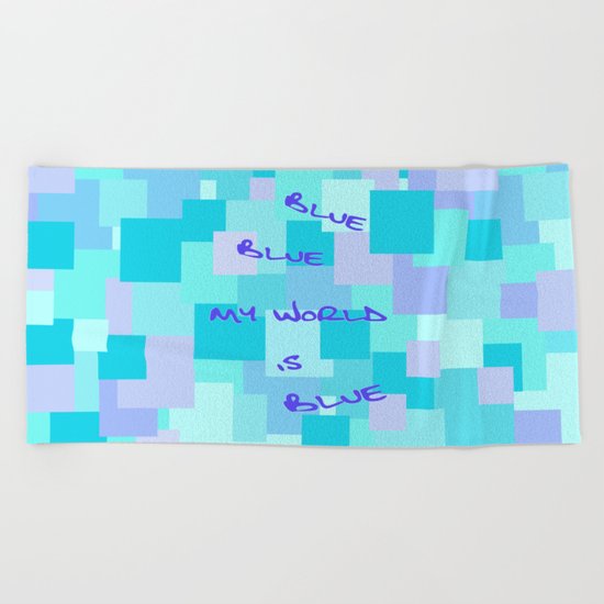 Aquasquare Cubed Beach Towel