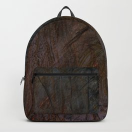 Vanishing Humanity Backpack | Humanity, Digital, Painter2018, Texture, Painting, Rusty, Artbyamandakate, Rust, Digitalabstract, Dark 