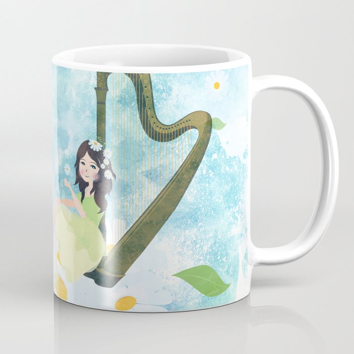 Harp girl 3: Daisy Coffee Mug