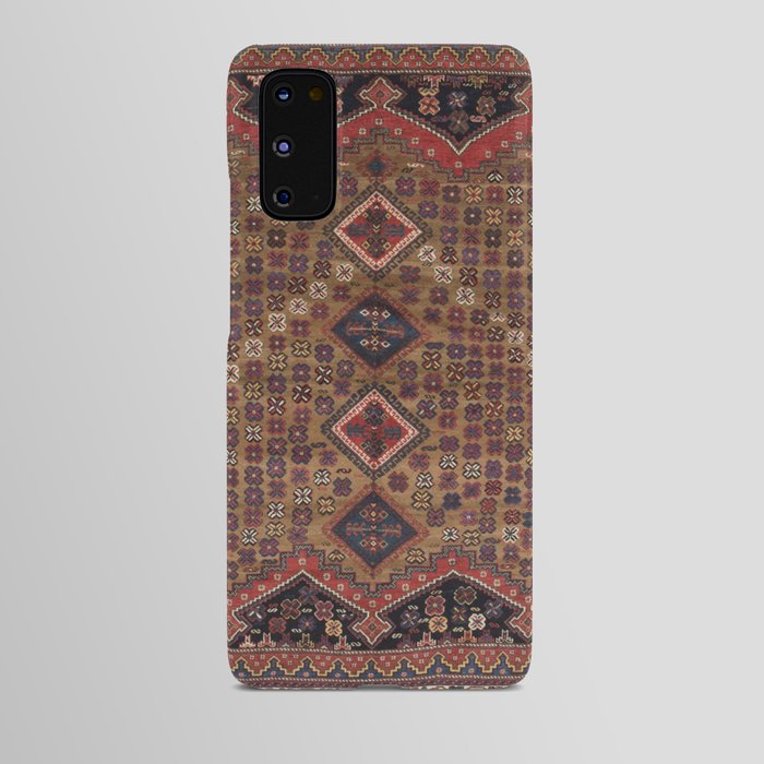 Antique Afshar Kirman Kilim Rug - Vintage Tribal Persian Carpet Android Case