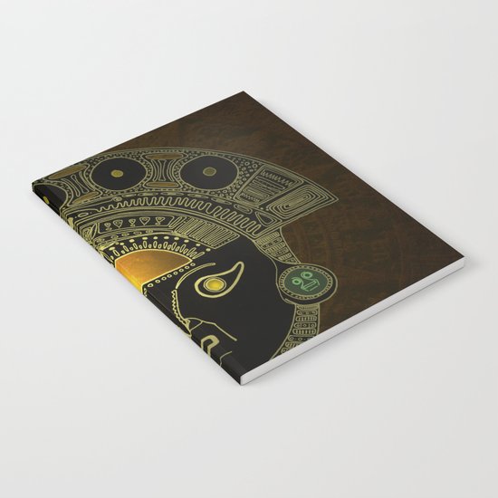 God Sun mask (INTI) Notebook