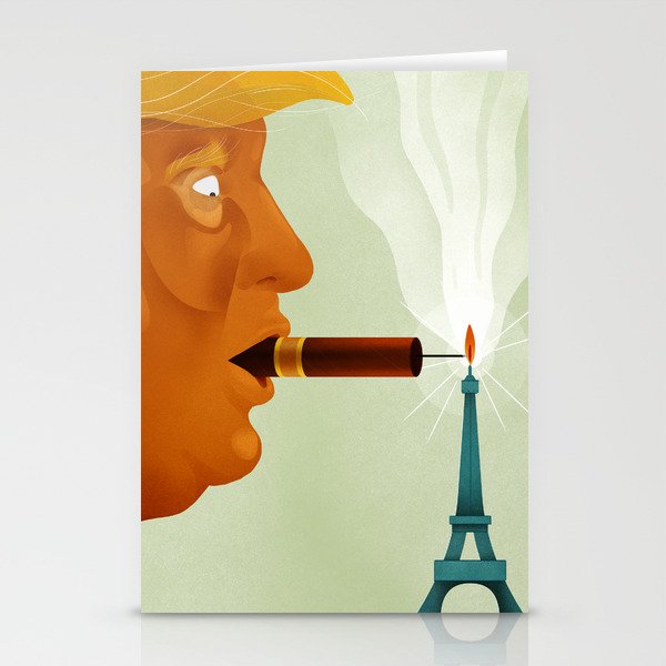 Paris Trumps Trump Stationery Cards