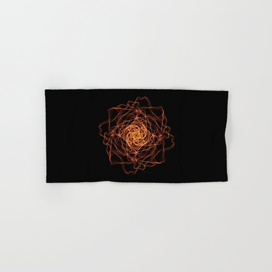 Fire Rose Hand & Bath Towel