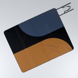 Modern Minimal Arch Abstract LXXIX Picnic Blanket