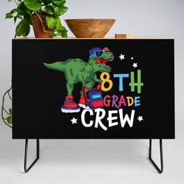 8th Grade Crew Student Dinosaur Credenza