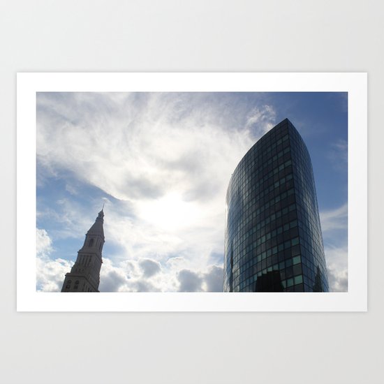 Look up Art Print