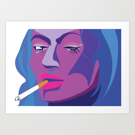 no-regrets Art Print