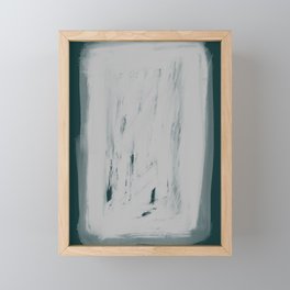 The Life of a Painting 4 - Abstract, Modern, Minimal Art Framed Mini Art Print