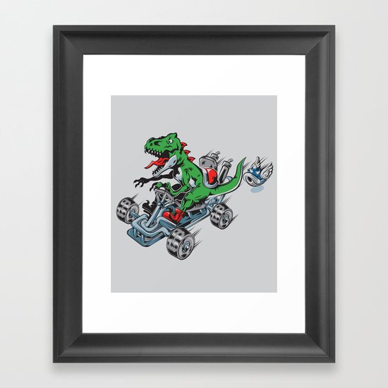 Clever Shell Framed Art Print