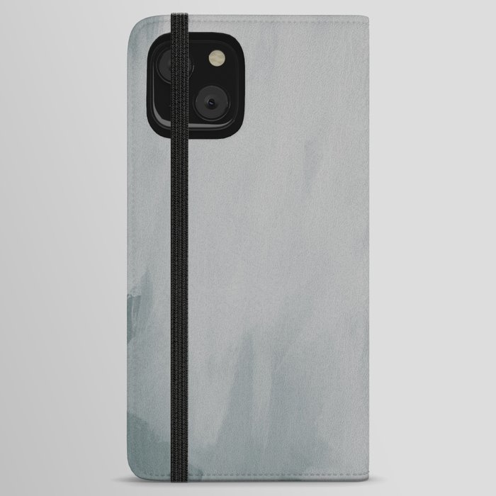 The Life of a Painting 3 - Abstract, Modern, Minimal Art iPhone Wallet Case