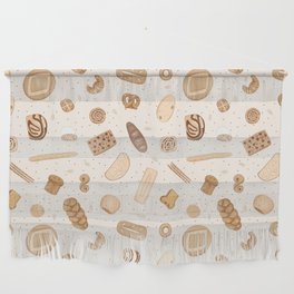 Bread Baking tossed  Wall Hanging