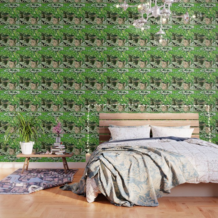 Greenery No3 art and home decor Wallpaper